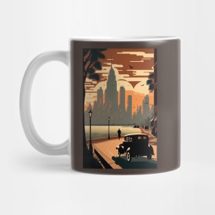 1930s Chicago Escape Mug